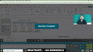 Excel 1A and 1B Simulation Training | Excel 1A and 1B Simulation Exam | Excel 1A Simulation Exam