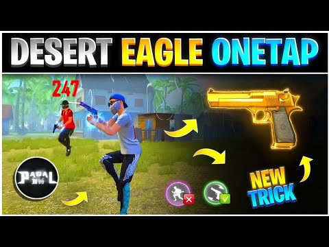 Desert Eagle One Tap Headshot Trick || Desert Eagle Se Headshot Kaise Mare || Khuni Gamer
