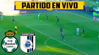 !VICTORIA LAGUNERA¡ SANTOS 3 - 1 QUERETARO⚽ LIGA MX AP 2025 -PARTIDO SIMULADO - RELATO REY DEPORTIVO