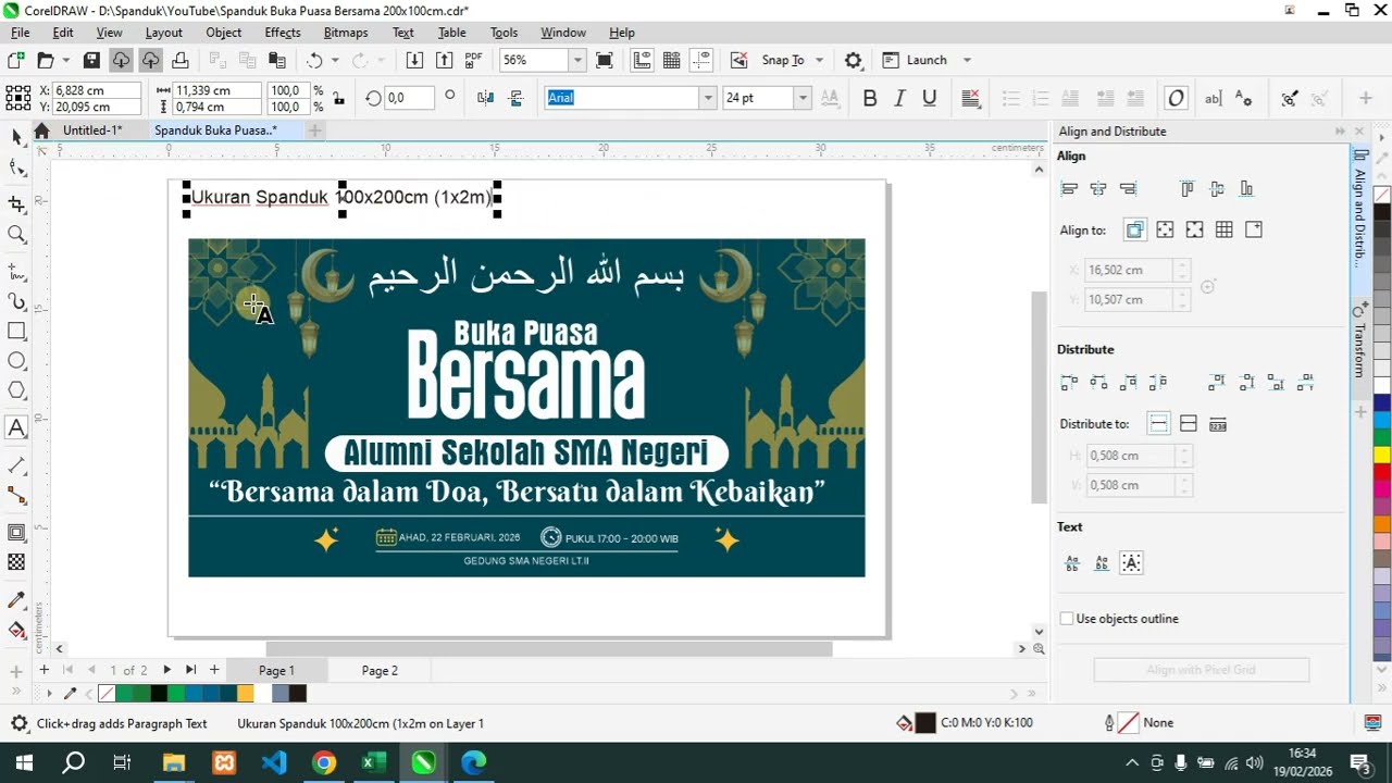 Spanduk Buka Puasa Bersama
