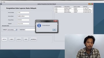 Video Promosi - Aplikasi Pengolahan Data With Java