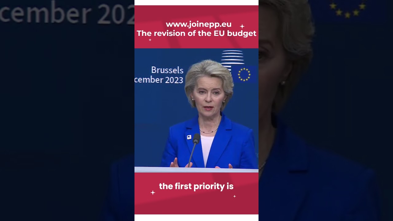 www.joinepp.eu The revision of the EU budget
