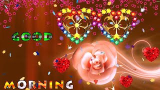 Good Morning Wishes with Rose Flower for Whatsapp | Beautiful Rose Flower with Good Morning Status | screenshot 2