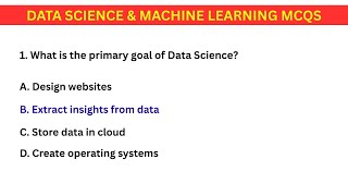 Top 30 Data Science Machine Learning Mcqs With Answers Crack Tech Exams Interviews