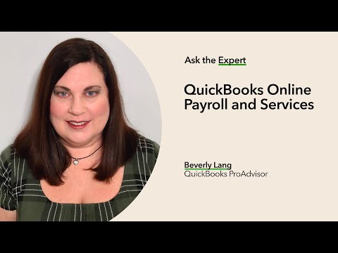QuickBooks Online Payroll and services | Ask the Expert - QuickBooks Online Payroll and services | Ask the Expert
