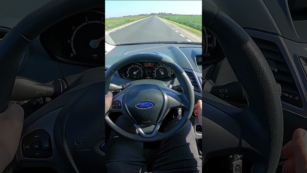 Ford Fiesta mk7 1.25 82HP Acceleration 0-100