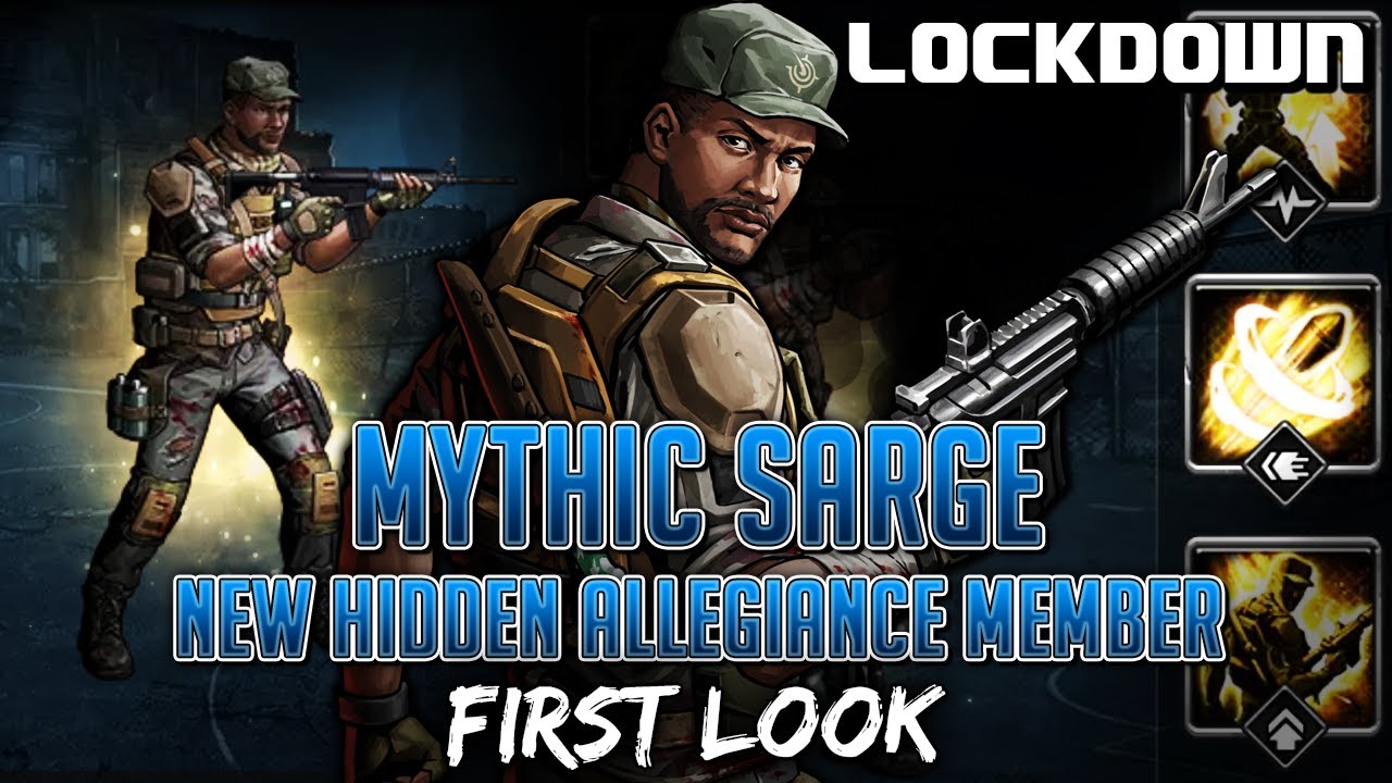 TWD RTS: Mythic Sarge, New Hidden Allegiance Member! The Walking Dead: Road to Survival Leaks