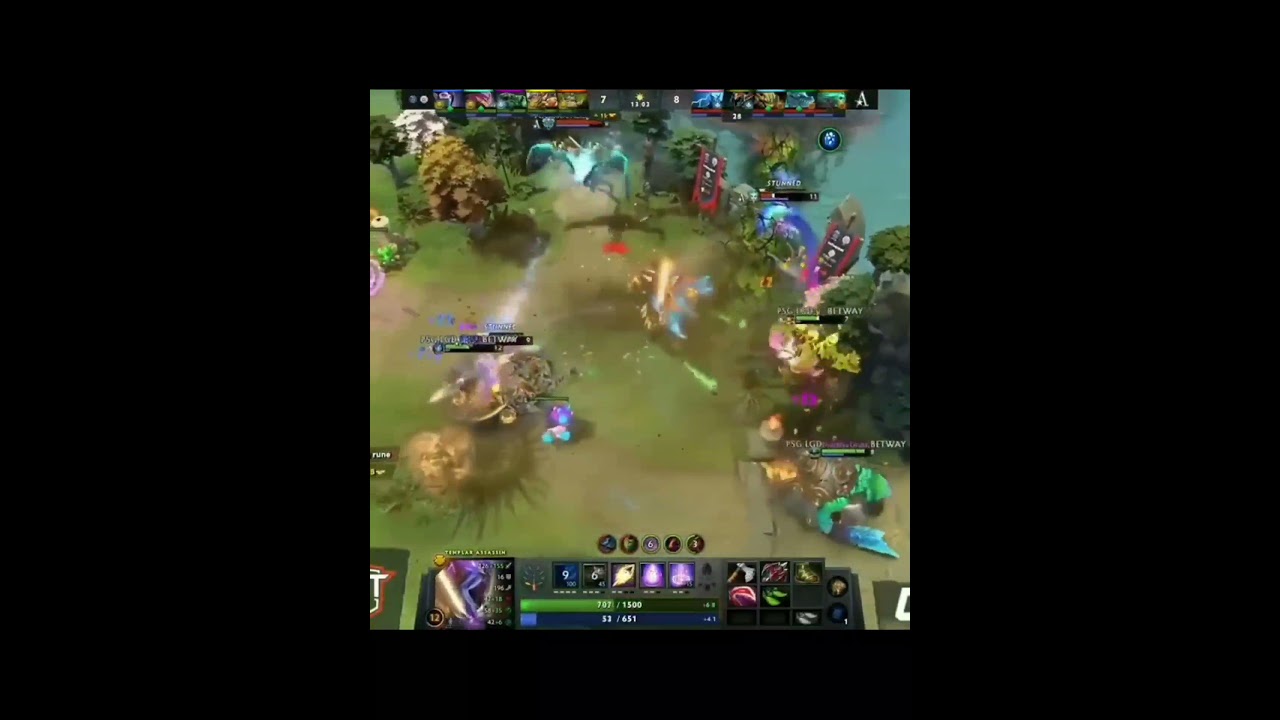 13 minute GG | PSG LGD Techies. rage quit | Dota 2 