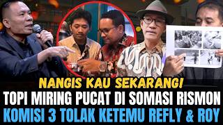 Rismon Resmi Somasi Topi Miring Komisi 3 Dpr Tolak Bertemu Dengan Refly Harun Dan Roy Suryo