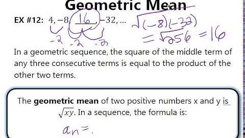 10 3 Geometric Sequence Video B