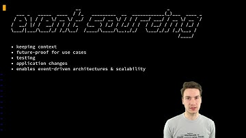 4. Benefits of event sourced architectures - Event Sourcing, Distributed Systems & CQRS