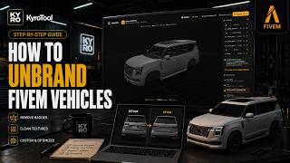 HOW TO UNBRAND ANY FIVEM VEHICLE IN 2 MINUTES! (Full Tutorial) #fivem
