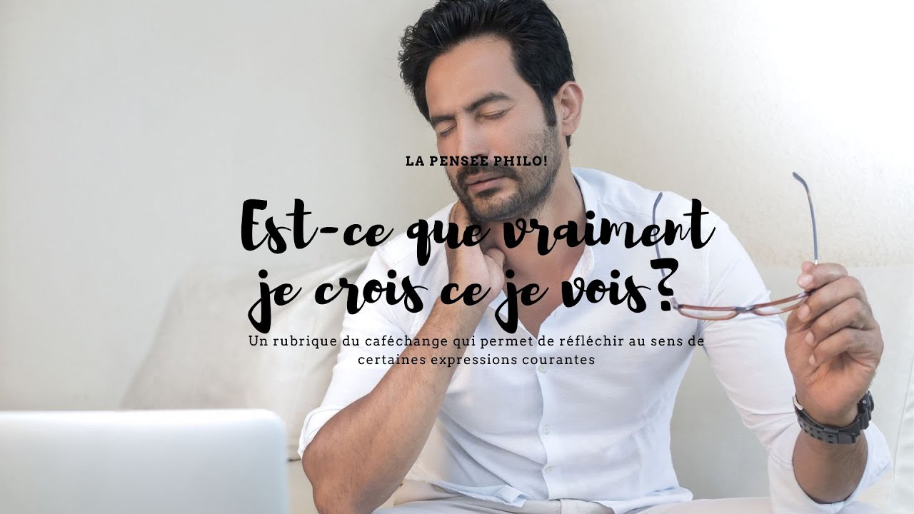 Je ne crois que ce que je vois! Vraiment? - YouTube