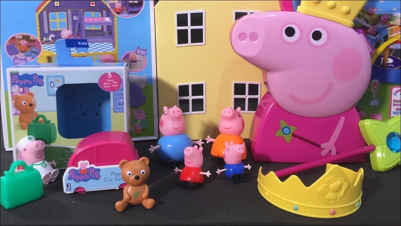 150 MINUTES SATISFYING UNBOXING PEPPA PIG TOYS COLLECTION I PEPPA PIG HOUSE I ASMR TOYS REVIEW