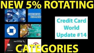 What's Happening in the Credit Card World #14 | Barclays, AMEX, 5% Rotating Categories screenshot 5