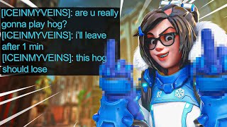 Toxic Teammate Throws Because Of My Pick Overwatch 2