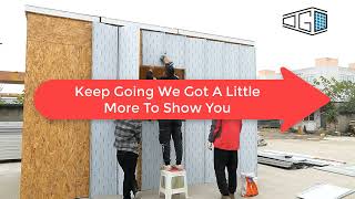 Flat Pack Installation Video - Off Grid Dwelling Prefabricated Cabins