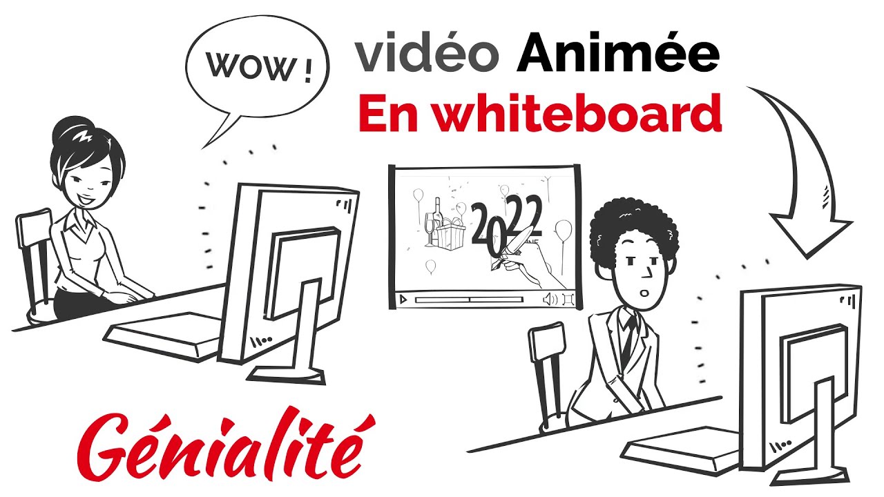 créer une vidéo de présentation en whiteboard