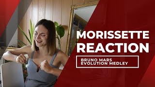 Morissette - Bruno Mars Evolution Medley (covers feat. 3RD AVENUE) | REACTION