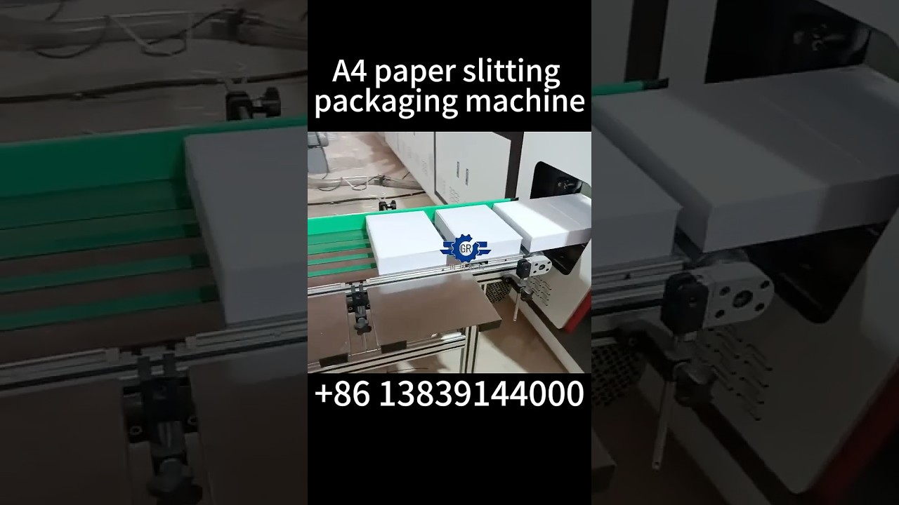 A4 paper slitting packaging machine for sale 