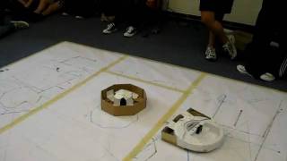 Robot drawing an octagon