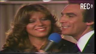 Raquel Argandoña por primera vez con César Antonio Santis en Esta Noche Fiesta (1978)