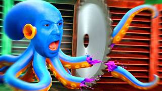 OCTOPUS vs DANGEROUS TRAPS | Darwin's Paradox screenshot 4