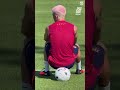 גאבי חונך את התספורת החדשה באימון💇‍♂️