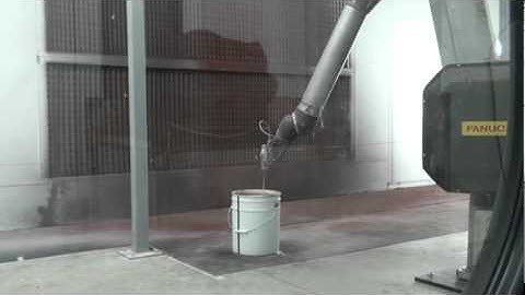 FANUC P-155 R-J2 Paint Robot with Graco P-MixII