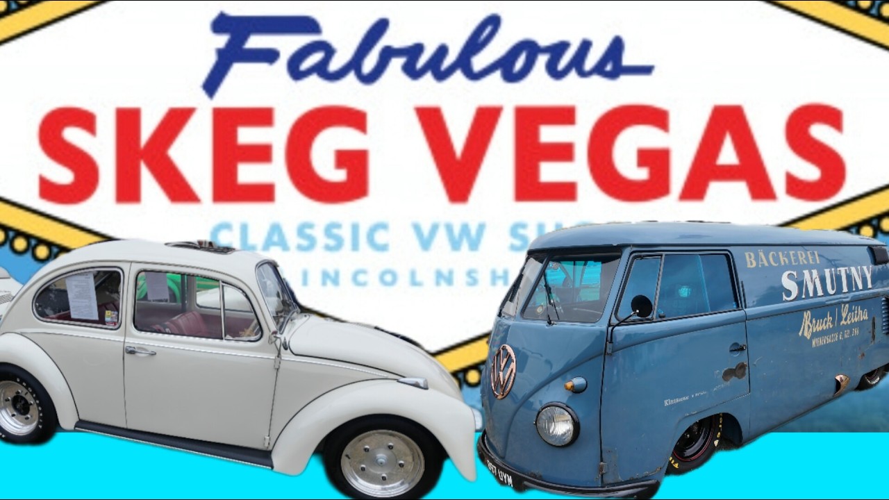 Viva Skeg Vegas classic VW Show - Englands größes VW Treffen
