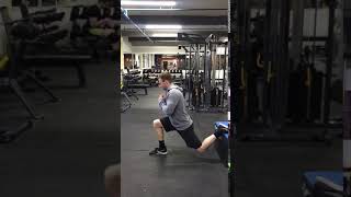 Rear Foot Elevated Split Squat - Isometric