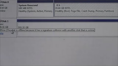 How I fixed my computer Disk Signature Collision