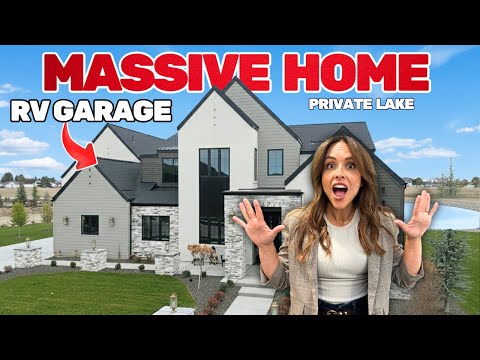 Inside a MASSIVE Home in Boise Idaho's NEWEST Community