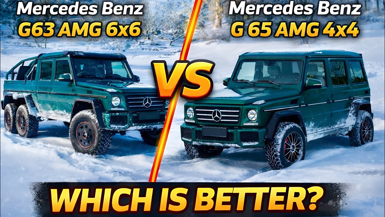 FORZA HORIZON  ULTIMATE SNOW SHOWDOWN: G65 4x4 vs G63 6x6! 