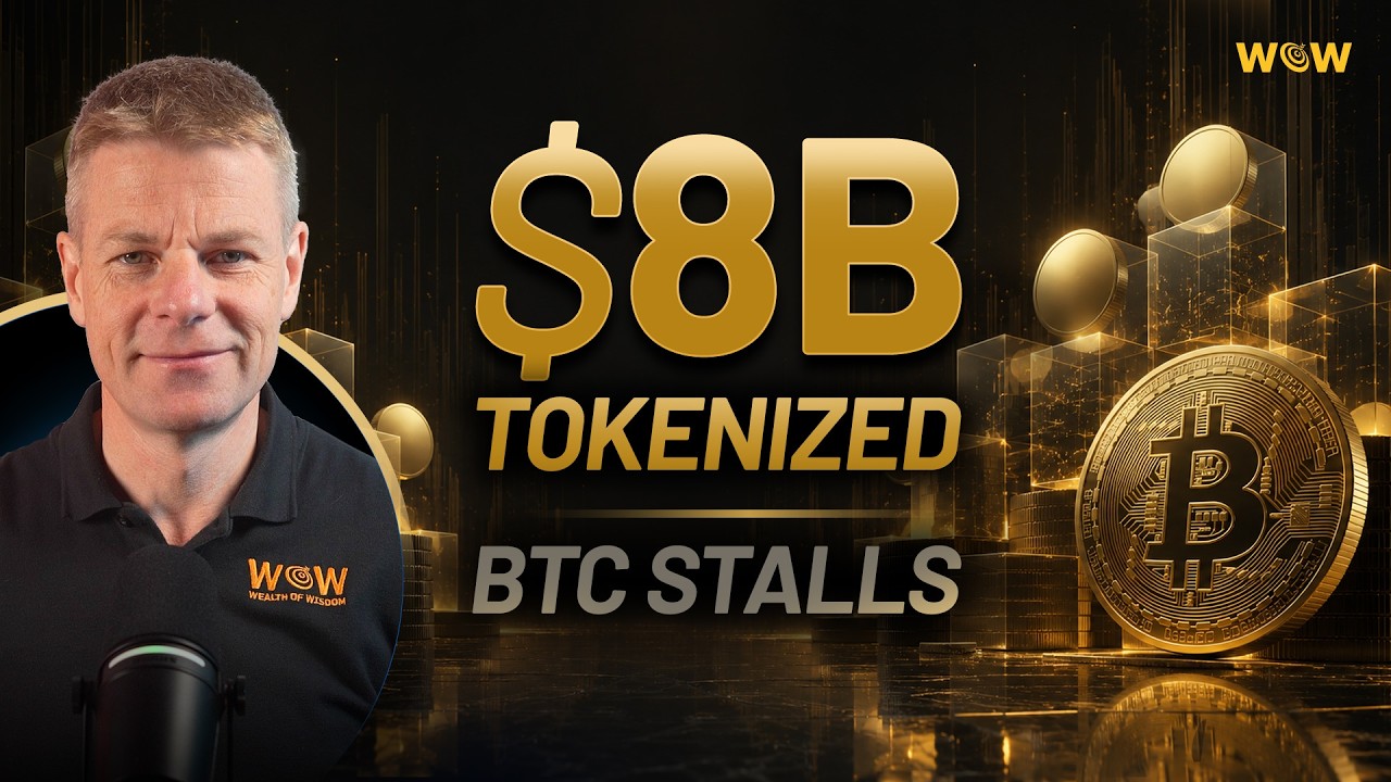 Bitcoin is fighting a fierce battle at the $81K resistance, but the bigger story this week is happening behind the scenes. Tokenized assets just crossed $8 billion on Ethereum, and the world's biggest institutions are quietly positioning for what's coming next.

In this week's update, Vivian breaks down Bitcoin's structural setup at $81K, the explosive growth of tokenized US Treasuries, the $4.2 billion Bullish acquisition of EQ&NC, and what the DTCC tokenization pilot launching in July means for the market. We also cover the Solana Foundation's partnership with Google Cloud, Morgan Stanley's 50bps fee war shaking up TradFi, why Arthur Hayes thinks 99% of coins could go to zero, and the rate hike risk flagged by the Minneapolis Fed. Plus, the Clarity Act deadline on July 4th, the Iran peace deal wildcard, and why the major protocols thesis is the cleanest setup for this cycle.
#CryptoEducation #WeeklyMarketUpdate #WOW #Bitcoin #Tokenization #RWA

📌 Join the WOW Crypto Community for real-time insights & expert research:

🌐 https://wealthofwisdom.io/

📰 Sign up free for The Crossover, our daily crypto newsletter launching soon: https://thecrossover.io

⚠ Disclaimer: This video is for educational purposes only and should not be considered financial advice. Always conduct your own research before making investment decisions.
