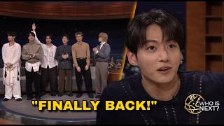 They’re Finally Together! BTS Reveals Military Secrets & Global Tour Dates on Tonight Show