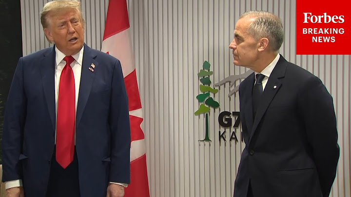 BREAKING NEWS: Trump Takes Several Questions From Reporters During Meeting With Canada's Carney | G7