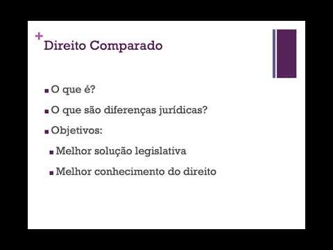 Prof. Alessandro Hirata - Direito Comparado - Introdução