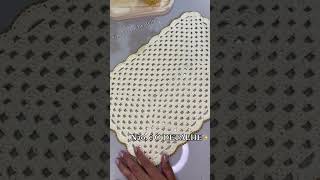 Jogo Americano Retangular de crochê #crochet #croche #crochettutorial #videoauladecroche #souplast