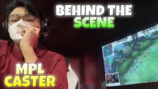 WTF?! THIS IS MPL CASTER BEHIND THE SCENE… 🤯