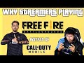WHY MORTAL AND SCOUT NOT PLAYING COD MOBILE | WHY STREAMERS ARE PLAYING FREEFIRE 🙄