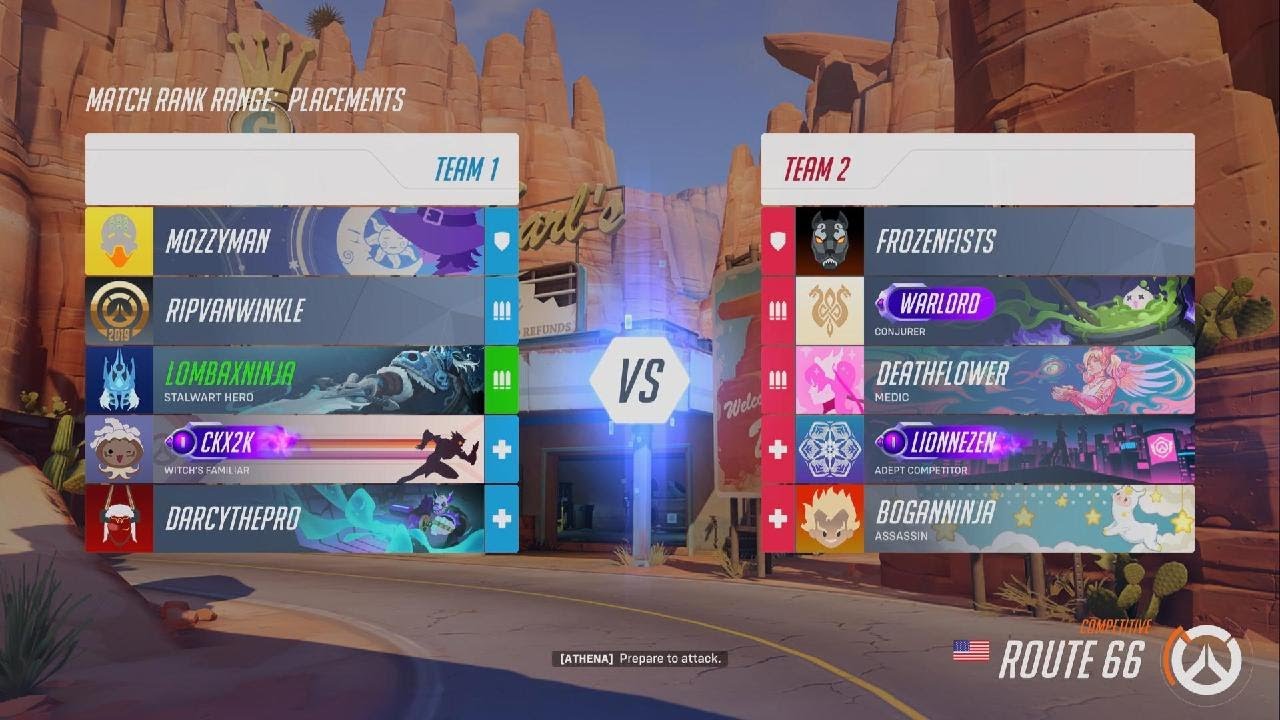 Overwatch 2 - Competitive Match 1, Season 14 (16/12/2024) - YouTube