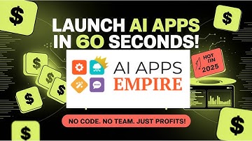 Create & Sell AI Apps in 60 Seconds with No Coding!  AI App Empire Review + Bonus