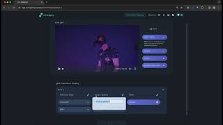 How do I use the A.V. Mapping platform to find music/SFX for my video
