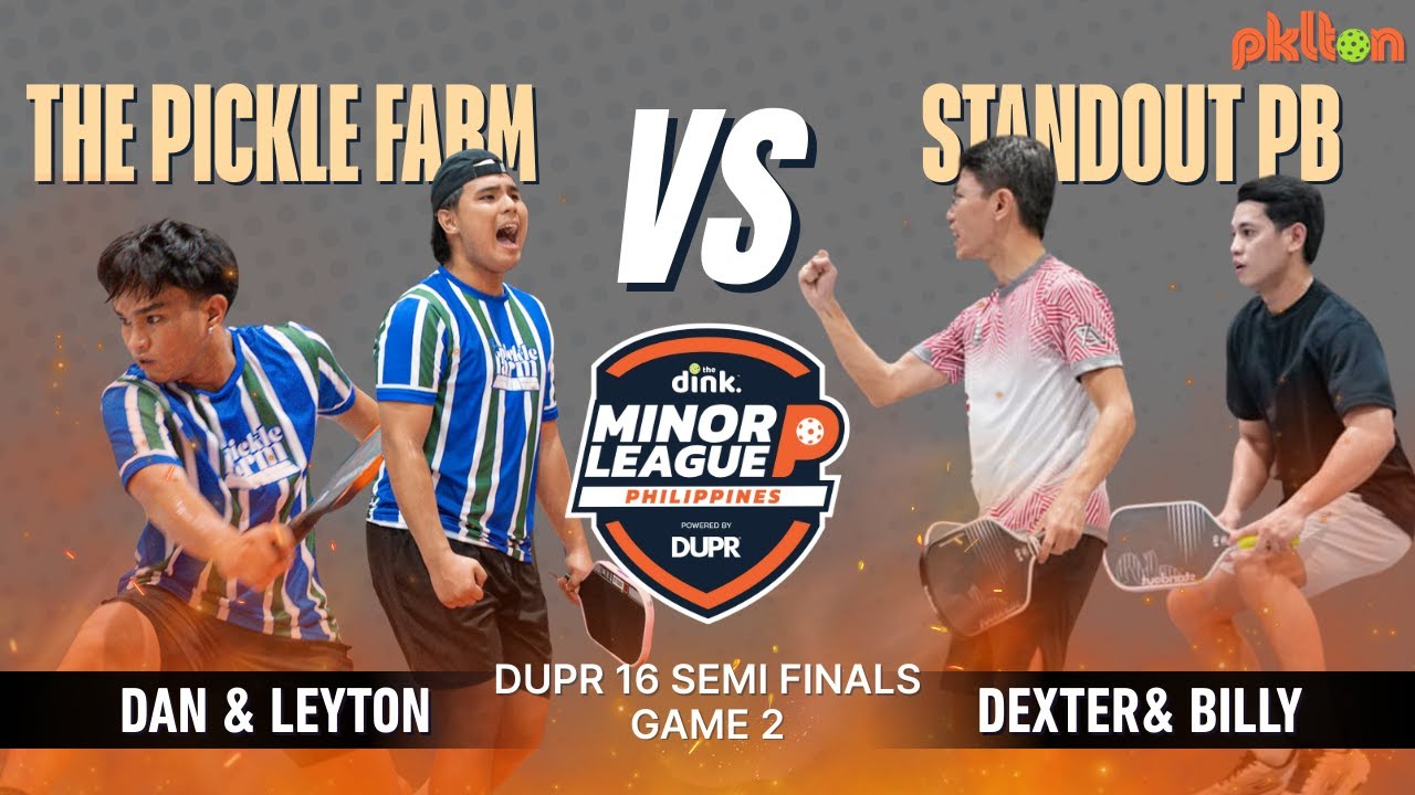 The Pickle Farm vs Stand Out Pickleball - Game 2 | MiLP DUPR 16 Semi Finals | Full Match