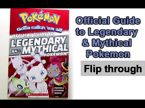 Official Guide to Legendary and Mythical Pokmon Pokmon