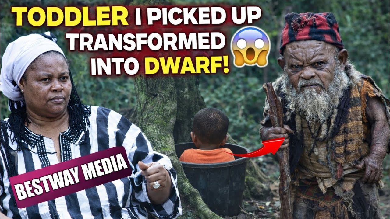 SCARY😳: I Picked Up a Toddler in the Forest… It Turned Into a Dwarf 😱 | Bosom Sunkwa Mystery
