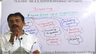 What is Supervision? and What are the functions of a Supervisor? | Directing | Business Studies screenshot 2