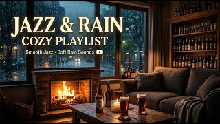 Smooth Jazz Piano on a Rainy Night 🌧️🎹 | Perfect for Deep Sleep, Study, and Stress Relief 😴📖