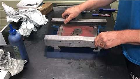 HBM45 - saddle - rough scraping - underside